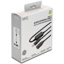 Digitus USB 2.0 aktiivne pikenduskaabel DA-73100-1, 10 m, USB A isane, USB A emane, must