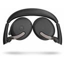Jabra austiņas Evolve2 65 Flex 26699-999-889, 30m, stereo, 136g, 1xUSB-C, 32h mūzikas atskaņo&scaron;ana, 20h sarunu laiks, ANC