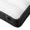 Gulta LARA ar matraci HARMONY UNO 90x200cm, violetī rozā K28882 Allit