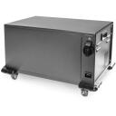 Digitus Lādē&scaron;anas ratiņi DN-45003, 16 plan&scaron;etdatoriem līdz 14'', 4 riteņi, 16 USB porti, melns