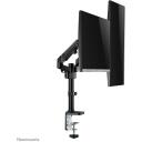 Neomounts stiprinājuma roka DS70-750BL2, 17-27", 7 kg, VESA 75x75/100x100 mm, gāzes atsperes augstuma regulē&scaron;ana, melna