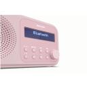 Sharp Tokyo Digitaalne Raadio DR-P420(PK), DAB/DAB+/FM, 4 x AA, 2 k&otilde;larit, Bluetooth, kaasaskantav, roosa