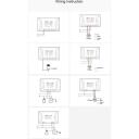Sonoff I&scaron;manusis jungiklis WiFi 4CHPROR3 M0802010004, 10A, 2200W, 100-240V AC, 4 kanalai, eWeLink, balso valdymas