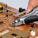 Elektronikas diagonālie griezēji, KNIPEX, 77 12 115 ESD, ESD aizsardzība, cietība 62 HRC, ergonomiski rokturi