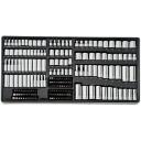 Dewalt Mehāniskā instrumentu komplekts DWMT45341-1 341 gab., 3 organizētas tray, Hromēta, 72 zobu ratchets, 5&deg; loks