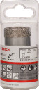 Dimanta caurumzāģis 30 mm DrySpeed Best for Ceramic, Mazām leņķa slīpma&scaron;īnām PRO CERAMIC DRY KROŅURBIS, 2608587119, BOSCH