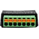 Shelly SSR Add-on, 30V, 300mA, 2xLOAD, IO3 3.3V, 5V, GND, kompakta, viegla uzstādī&scaron;ana