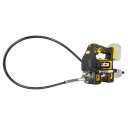 JCB JCB-18PGG-VS Professional 18V akumulatora smērvielas pistole tehnikas un mezglu eļļo&scaron;anai maināms ātrums 400g kārtridžs lokana &scaron;ļūtene