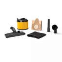 Bezvadu mitrā/sausā putekļu sūcējs, EINHELL, 2347170, 25 L nerūsējo&scaron;ā tērauda tvertne, 150 mbar sūk&scaron;anas jauda, 2 ātrumi, 2,5 m &scaron;ļūtene