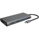 Raidsonic dokk IB-DK4050-CPD, 1xRJ-45, 1xUSB 3.0 Type-C, 2xUSB 3.0, 2xHDMI, Ethernet LAN