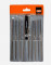 Needle files set of 9pcs 6"/160-1
