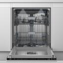 Beko indaplovė BDIN38542P, 15 indų komplektai, 8 programos, energijos efektyvumo klasė C, ekranas, AquaStop funkcija, balta