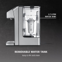 Brīvi stāvošs tūlītējas uzsildīšanas ūdens dozators 2.7 L 2600 W melns nerūsējošais tērauds HW770 Advanced 01889 Caso