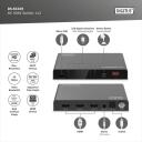Digitus HDMI sadalītājs, DS-55339, 2xHDMI, DC 5V, 48Gbps, 3D atbalsts, metāla korpuss, HDR atbalsts
