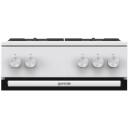 Gorenje Viryklė GG5A10WFFM, 70L, 4 degikliai, balta, 50cm, dujinė orkaitė, grilinimas