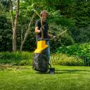 Dārza smalcinātājs 2500W, POWERPLUS, POWEG6420, Smalcināšanas jauda: 85 kg/h, Vākšanas soma: 50 L