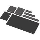 Fellowes Breyta Palm Wrist Rest 100142565, 60mm, 180mm, 17.5mm, antibakteriaalne, silikoon, kaasaskantav