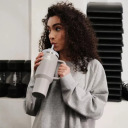 Termokrūze ar salmiņu Stanley The Quencher H2.0 FlowState Tumbler 1,18 L – gaiši pelēka