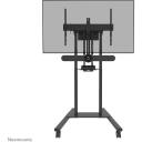 Neomounts monitors un multimediju komplekts AFL-875BL1, maksimālā slodze 9 kg, melns, regulējams statīvs, adapteris