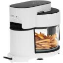 Adler Air Fryer Oven with Glass Bowl | AD 6316 | Power 1200 W | Capacity 3 L | Convection | White/Black