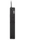 Lestar pārsprieguma aizsargs ZX 510, 1966006363, 5x230V, 10A, 5m, melns, sienas montāža, slēdzis