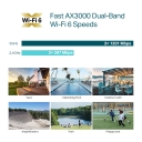 TP-Link Omada EAP650-Outdoor AX3000 Wi-Fi 6 iek&scaron;telpu / āra piekļuves punkts 2.4 GHz 574 Mbps 5 GHz 2402 Mbps IP67 Gigabit Ethernet Balta