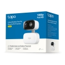 TP-Link Tapo C206 Wi-Fi IP saugumo kamera pasukama vidaus ir lauko 1080P Full HD 4 mm IP65 Balta