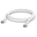 Ubiquiti UACC-CABLE-PATCH-OUTDOOR-3M-W, patch kabelis, 3m, 125g, RJ-45, RJ-45, 24AWG, Cat5e, S/UTP, TPE, 1 gab., -30 - 75 &deg;C