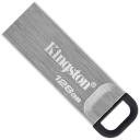 Kingston USB m&auml;lupulk DataTraveler Kyson DTKN/128GB, 128 GB, USB 3.2 Gen 1, 200 MB/s, 60 MB/s, must/hall, vastupidav ja kerge