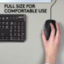 Logitech USB Optiline Hiir B110 Vaikne/Must 910-005508, 1000DPI, 3 nuppu, 1.8m kaabel, ambidekstriline disain