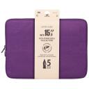 Rivacase SLEEVES SUZUKA 7705VIOLET, 15.6", 170g, poliesteris, atsparus vandeniui, atsparus dulkėms ir įbrėžimams