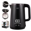 Eldom Belaidė virdulys C515C, 2000 W, 1.8 L, juoda, 220-240 V, 800 g, 360&deg; sukamo pagrindo, vandens lygio indikatorius