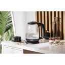 Mesko Veekeetja MS 1302b, 2200 W, 1.7 L, Klaas, 360&deg; p&ouml;&ouml;ratav alus, Must