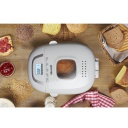 Duonos kepimo mašina, kurios galia 550 W, su 15 programų ir LCD ekranu BM910WII Baltas Gorenje