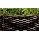 Keter Cylinder vazonų rinkinys S+M+L ruda 29197934590 KETER 28x28x28,3cm 36x36x37,3cm 43,4x43,4x44,3cm