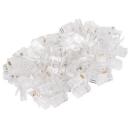 Lanberg RJ-45 pistik 8P8C PLU-5000, 100 tk, cat. 5E UTP, l&auml;bipaistev