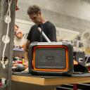 Pārnēsājamā darba radio, POWERPLUS, POWDP8061, DAB+/FM, 20V, 100-240V