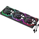 Gamemax Korpuse ventilaator FN12A-N2 WL-R, 120mm, 58.6cfm, 800-2000rpm, H&uuml;drauliline laager, 30.6dBA