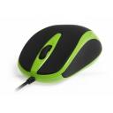 Media-Tech Проводная оптическая мышь MT1091G, 800dpi, USB, 3 кнопки, оптический сенсор, эргономичный дизайн, резиновый корпус