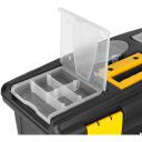 Keltin 16" instrumentu kaste K00601, 41 x 22 x 19.5 cm, plastmasa, 2 stipri aizdares, praktiska kaste ar rokturi