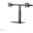 Neomounts monitors statīvs FPMA-D865DBLACK 10-27" 6 kg, regulējams augstums 352-462 mm, pagriežams 360&deg;, slīpums -20-20&deg;