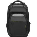 Targus CityGear TCG662GL, 14-15.6", melns, ergonomisks plecu siksna, rāvējslēdzēja sieta kabatas