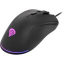 Genesis spēļu pele Krypton 200 NMG-1713, 6400 DPI, 6 pogas, RGB apgaismojums, USB, ergonomisks dizains