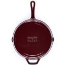 Salter Cep&scaron;anas panna BW13773R, 26cm, čuguns, līdz 240&deg;C, piemērota indukcijai, grilē&scaron;anai, cep&scaron;anai