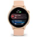 Garmin v&iacute;voactive 6, 010-02985-03, 1.20", 390 x 390, AMOLED, 50m, 11 dienas, 8 GB, Bluetooth, GPS, Wi-Fi, Akumulators