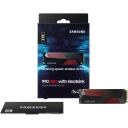 Samsung SSD M.2 MZ-V9P4T0CW 4TB, 7450 MB/s skaitymo greitis, 6900 MB/s ra&scaron;ymo greitis, PCIe 4.0, V-NAND TLC