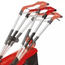 Bezvadu zāles pļāvējs GP-CM 36/41 Li - Solo, EINHELL 3413275, 41 cm griešanas platums, 6 augstuma regulēšanas līmeņi, 50 l zāles savācējs