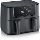 Severin Gaisa fritieris FR 002463, 2x4L, 2600 W, taimeris, automātiskā izslēg&scaron;anās, nelīpo&scaron;ais pārklājums