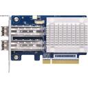 Qnap v&otilde;rguliidesekaart QXP-16G2FC, 16Gb Fibre Channel Gen 5 x 2, PCIe 3.0 x8, 14.025 Gbps, 2 x SFP+ transceivers