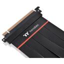 Thermaltake Pagarinājums AC-060-CO1OTN-C2, 0.2m, PCI-E X16 Male, PCI-E X16 Female, melna, 90 grādu adapteris